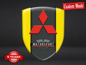 Mitsubishi Vinilos Traseros Autos Edición Carreras Alta Gama